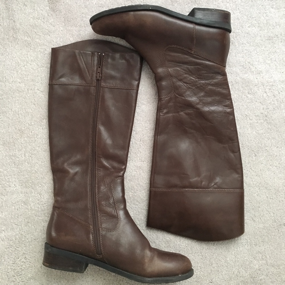 Chocolate Riding Boots